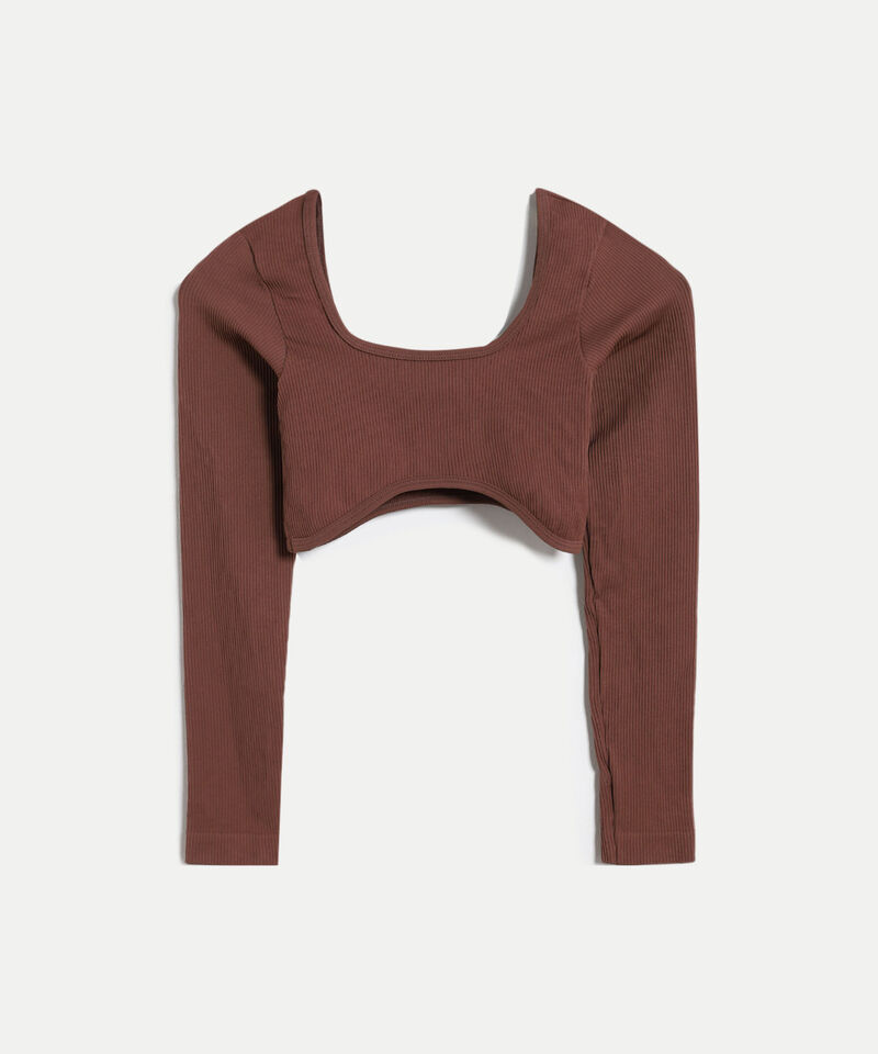 Camiseta Para Mujer Cafe
