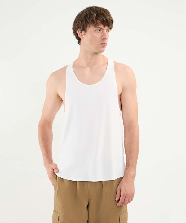 Camiseta Para Hombre Marfil image number null