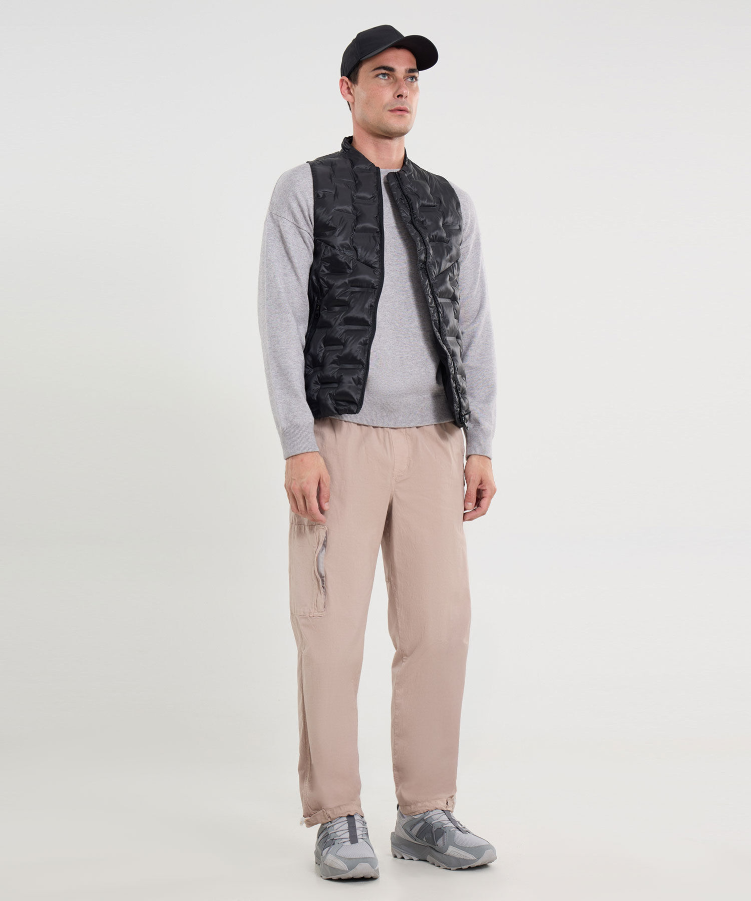 Chaleco Para Hombre Negro