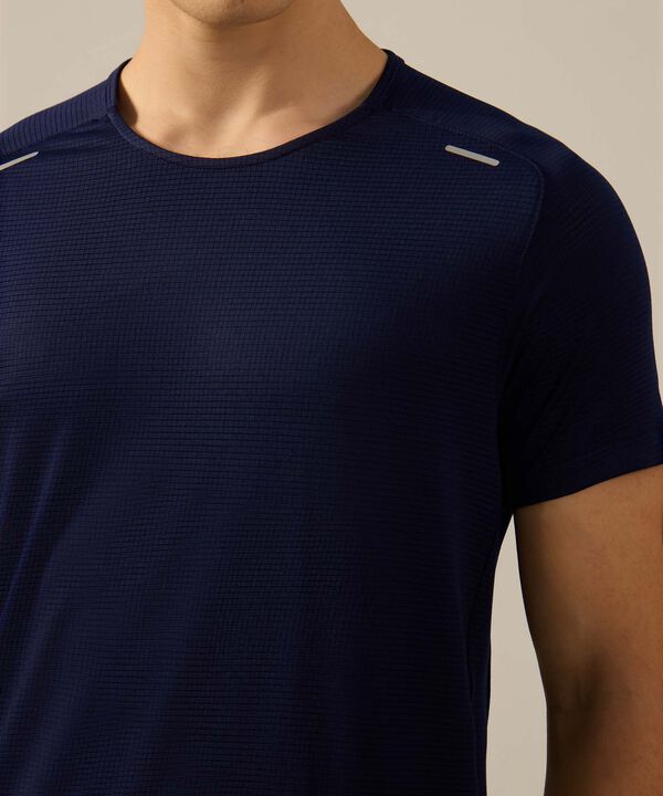 Camiseta Para Hombre AzulOscuro