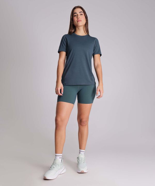 Camiseta Para Mujer VerdeOscuro