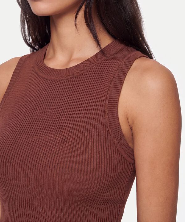 Camiseta Para Mujer Terracota