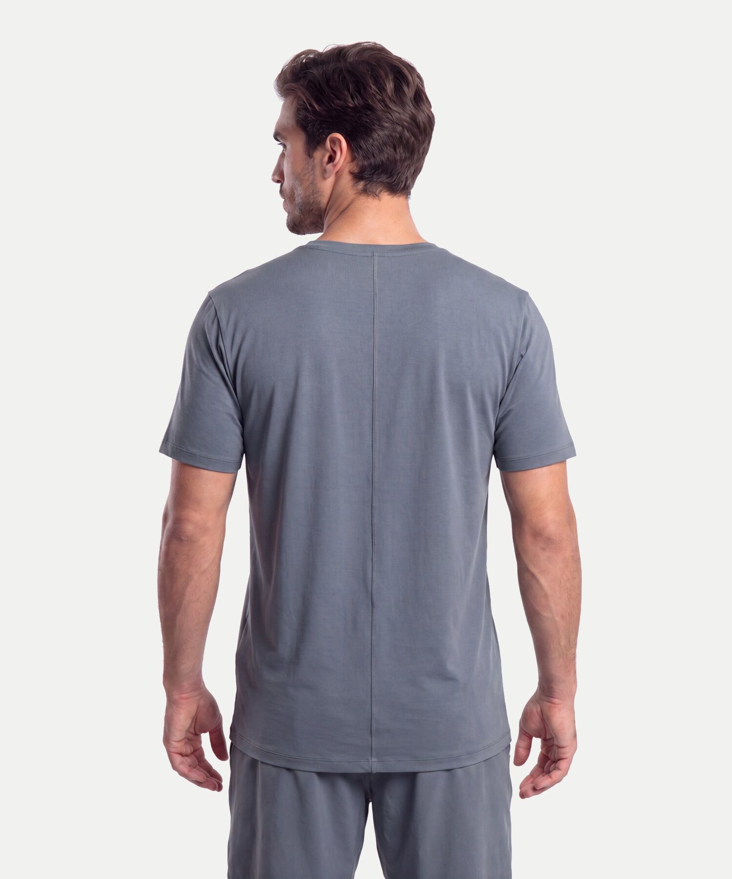 Camiseta Para Hombre Gris