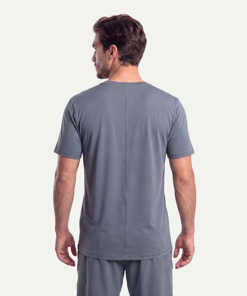 Camiseta Para Hombre Gris