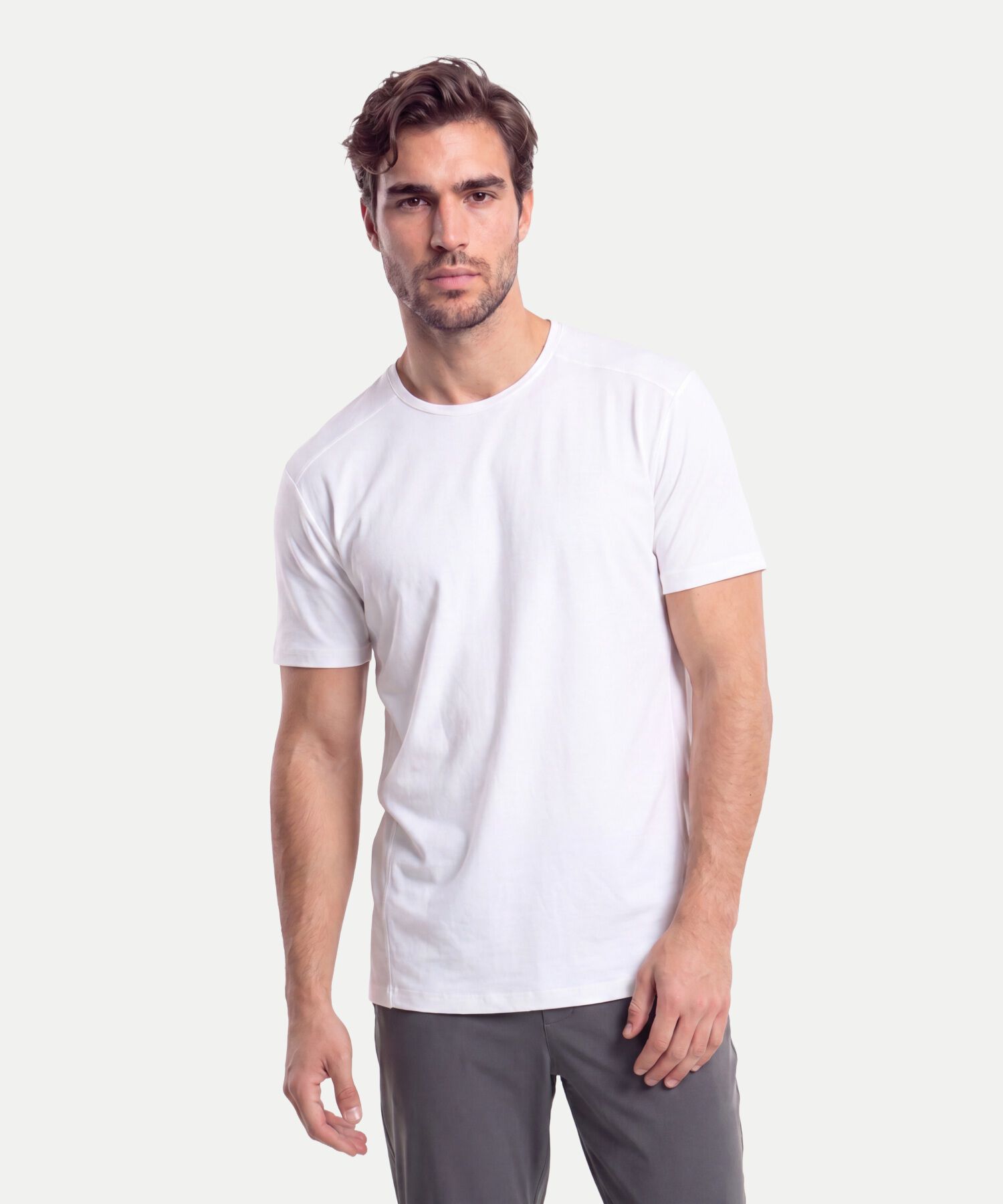 Camiseta Para Hombre Blanco