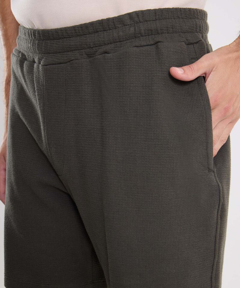 Bermuda Para Hombre VerdeOscuro