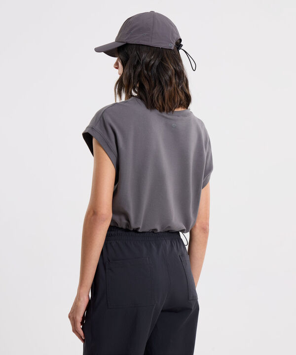 Camiseta Para Mujer Gris