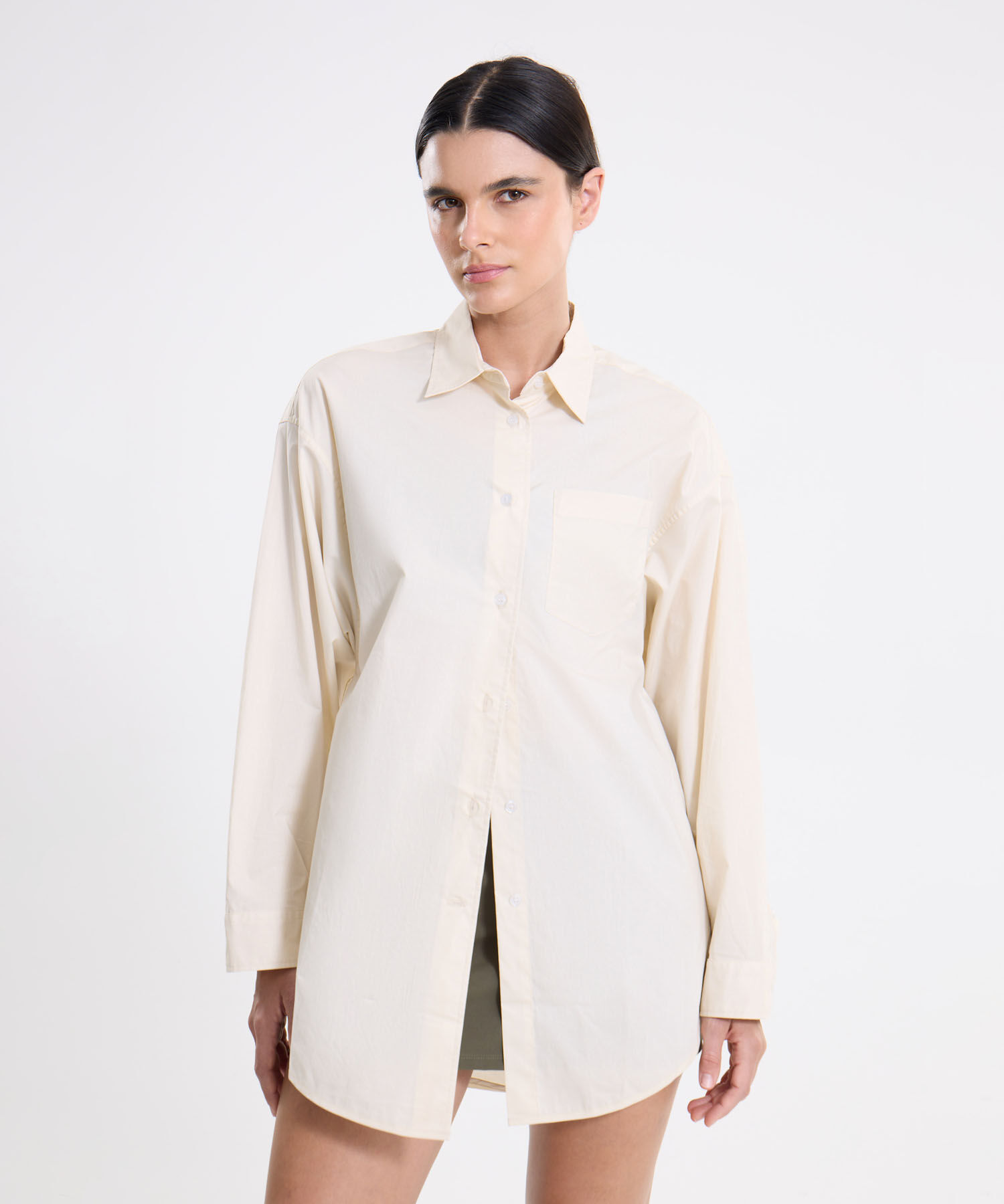 Camisa Para Mujer Blanco