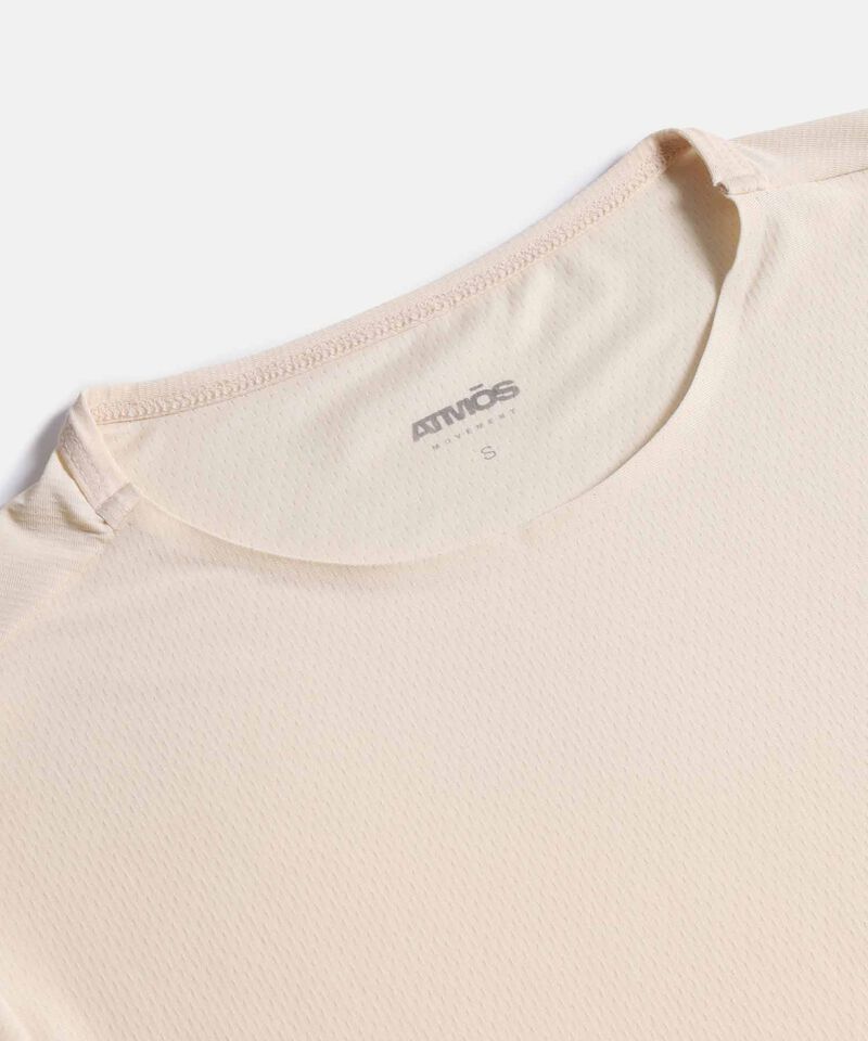 Camiseta Boxy con Bonding, Mocca