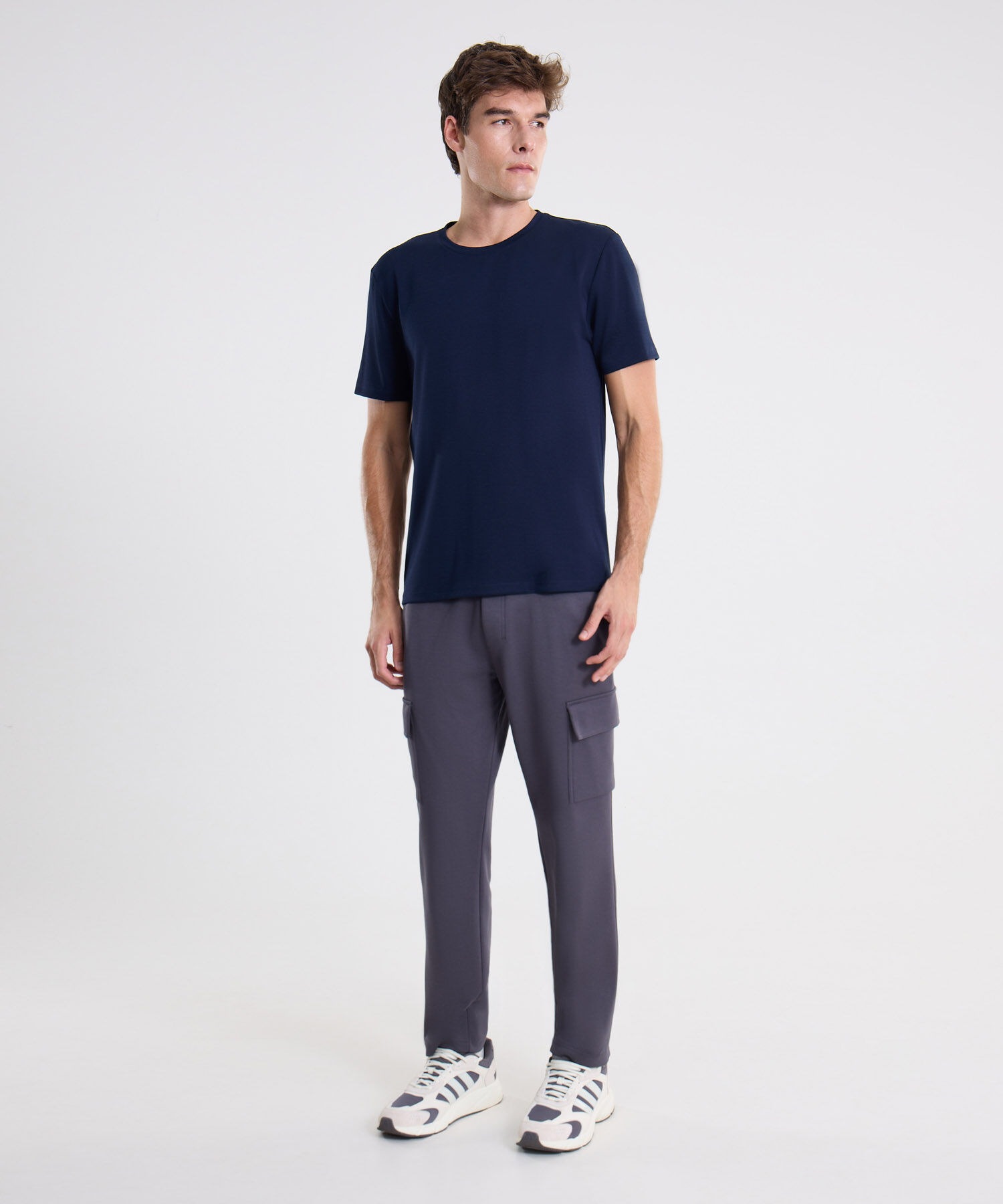 Pantalon Para Hombre GrisOscuro