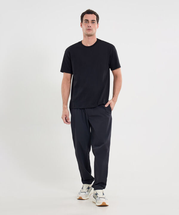 Camiseta Para Hombre Negro