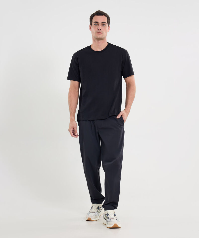 Camiseta Para Hombre Negro