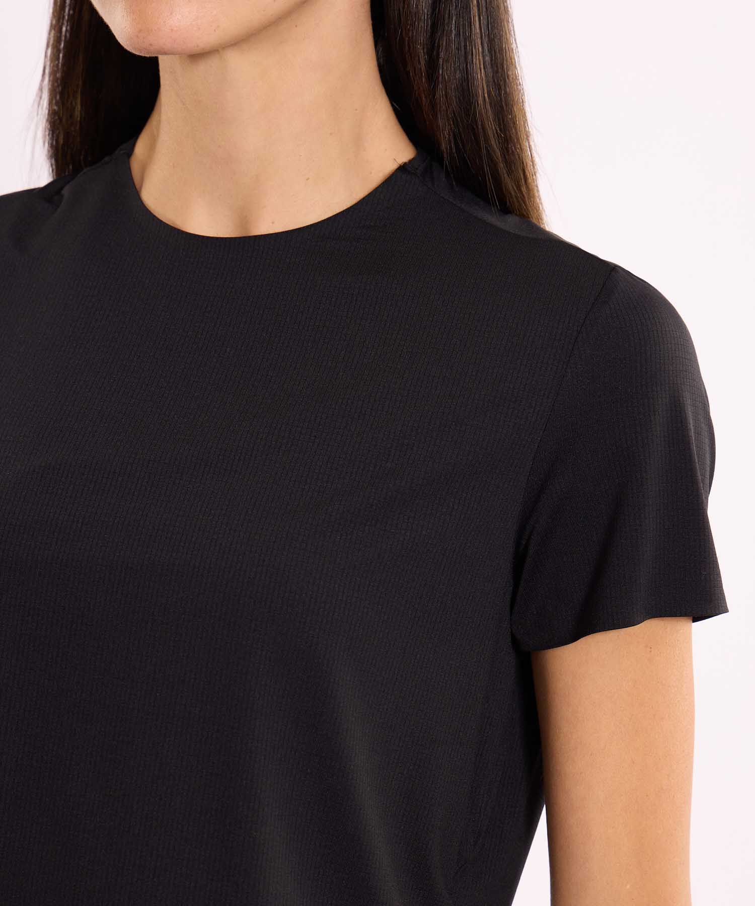 Camiseta Para Mujer Negro