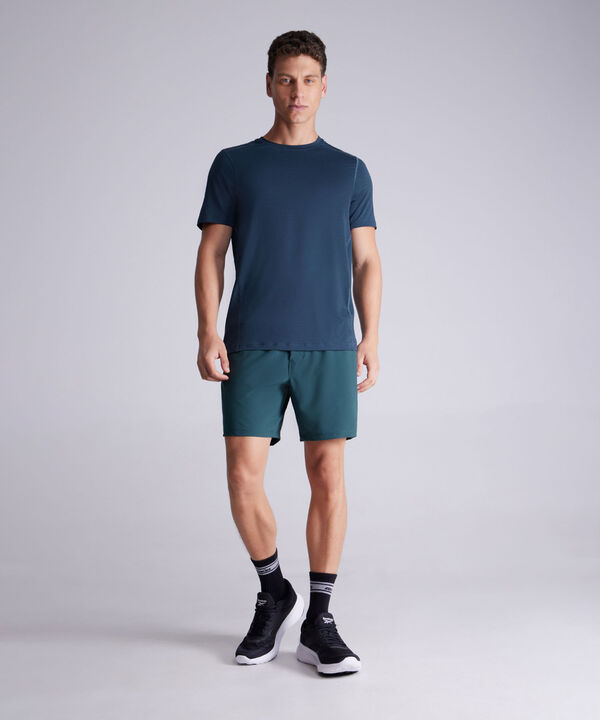 Camiseta Para Hombre VerdeOscuro