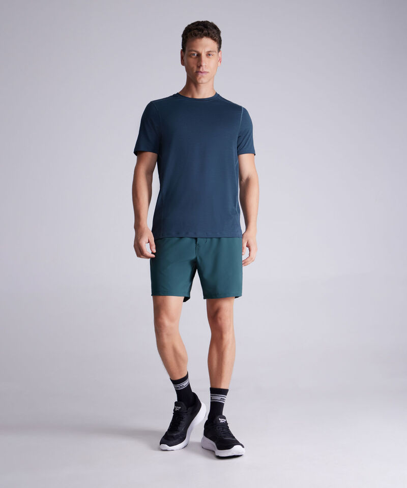 Camiseta Para Hombre VerdeOscuro