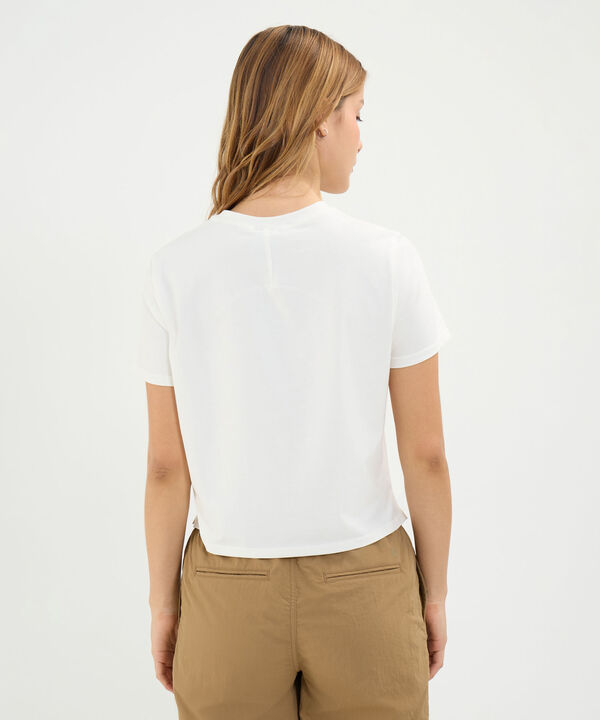 Camiseta Para Mujer Marfil