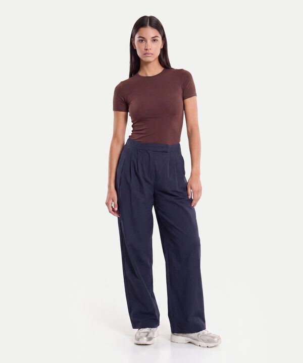 Pantalon Para Mujer AzulOscuro