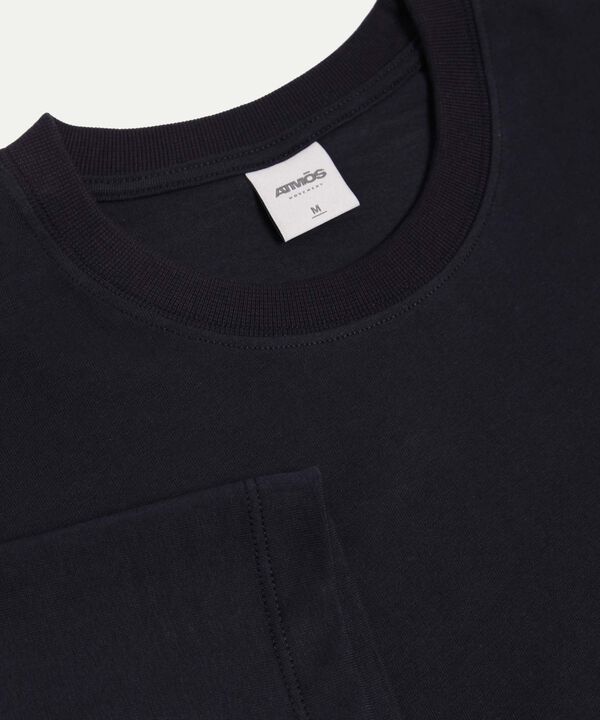 Camiseta Para Hombre AzulOscuro image number null