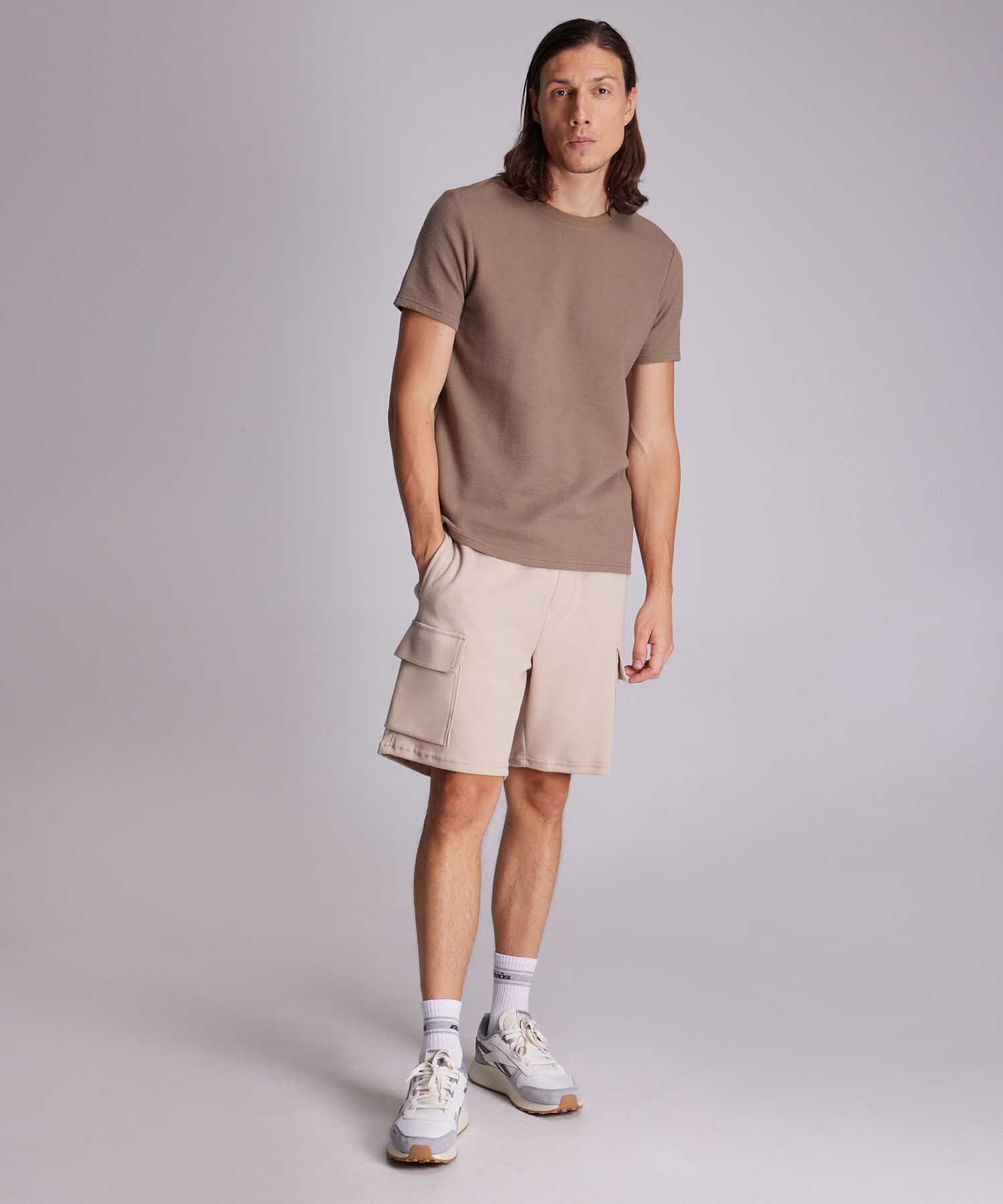 Short Para Hombre Beige