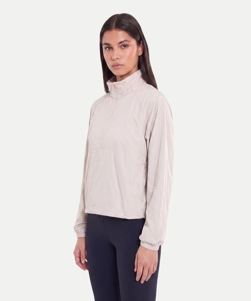 Chaqueta Para Mujer Crema
