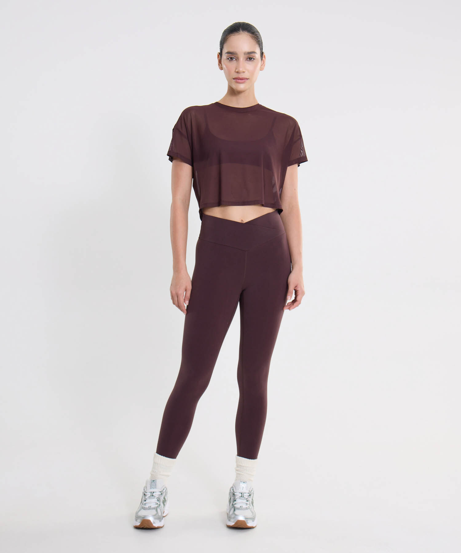 Leggins Para Mujer CafeOscuro