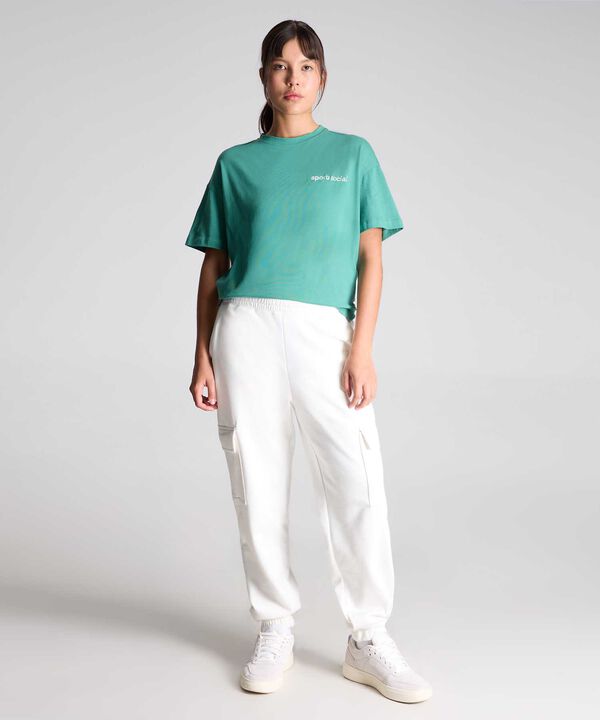 Camiseta Para Mujer Verde image number null