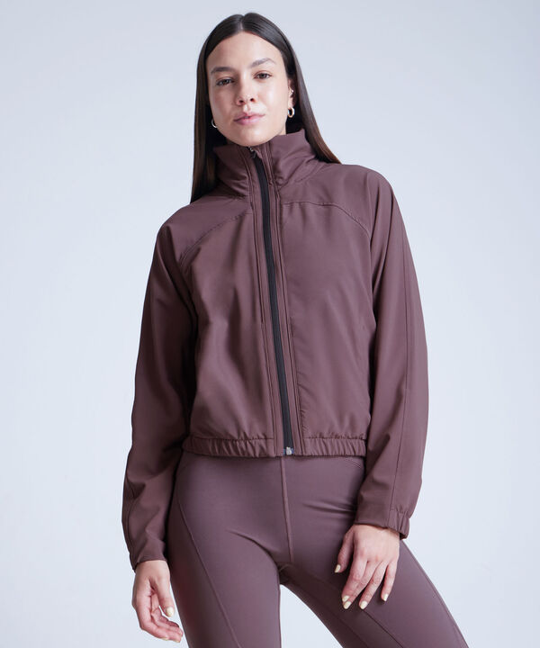Chaqueta Para Mujer Cafe image number null