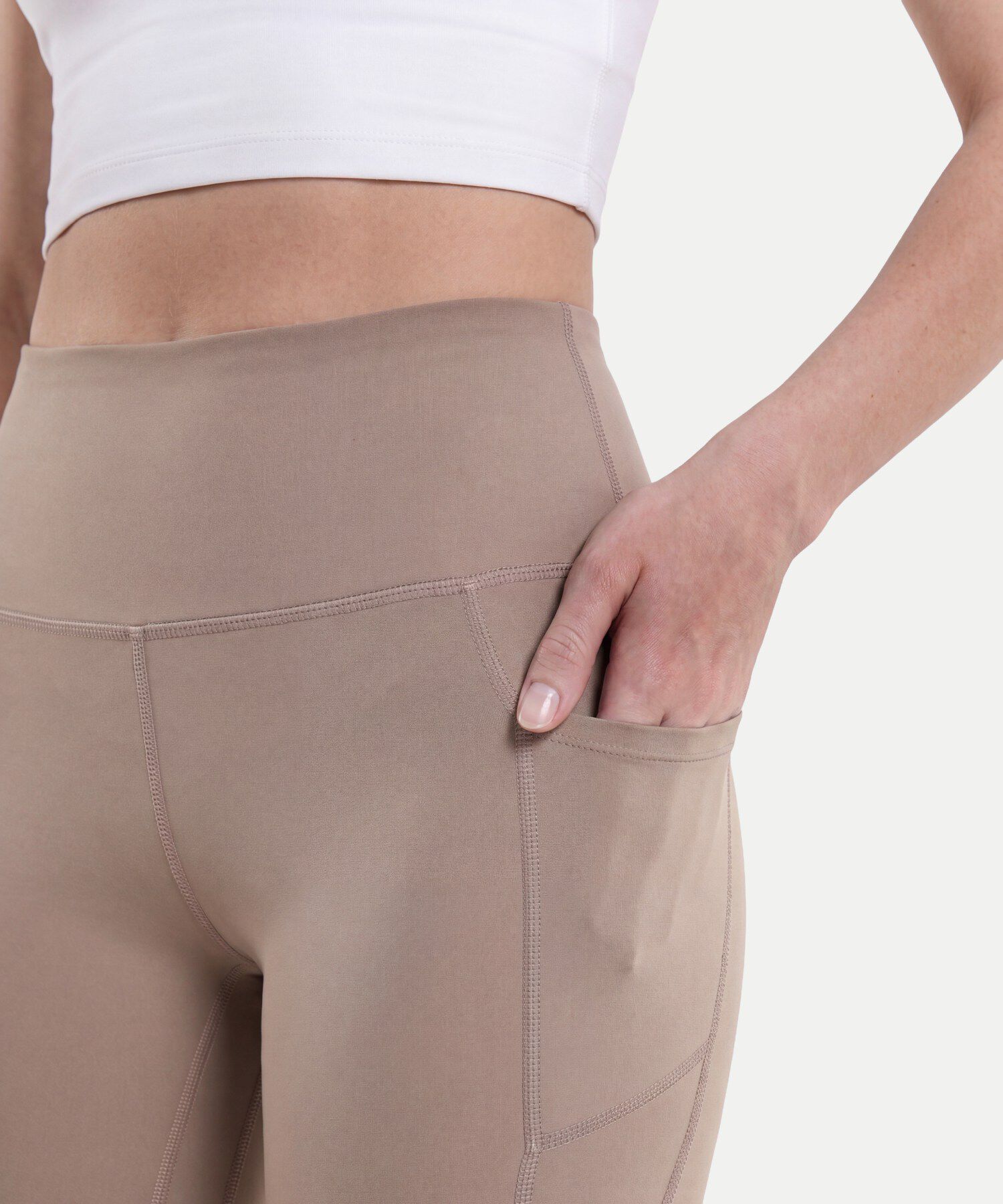 Leggins Para Mujer Cafe