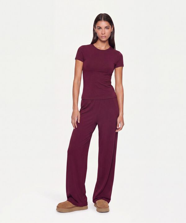 Pantalon Para Mujer Vino image number null
