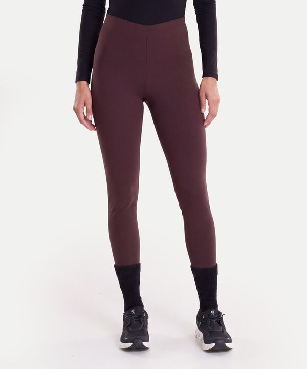 Leggins Para Mujer CafeOscuro image number null