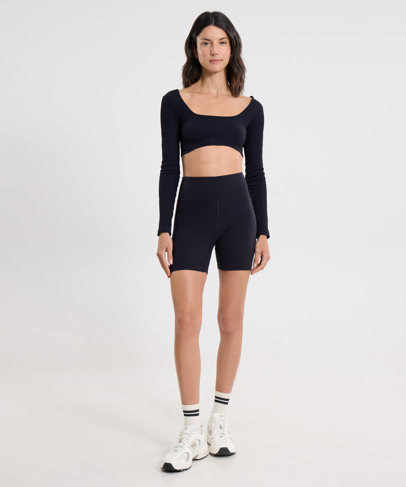Camiseta Para Mujer Negro