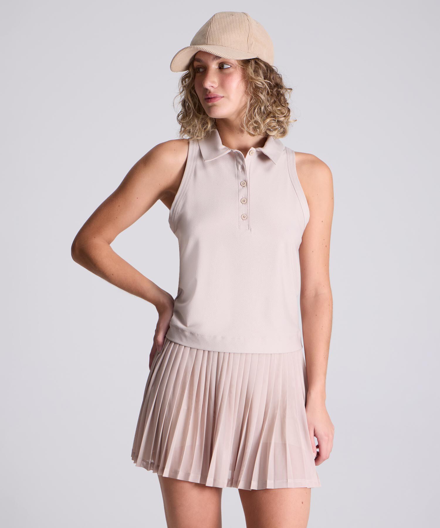 Polo Para Mujer Beige