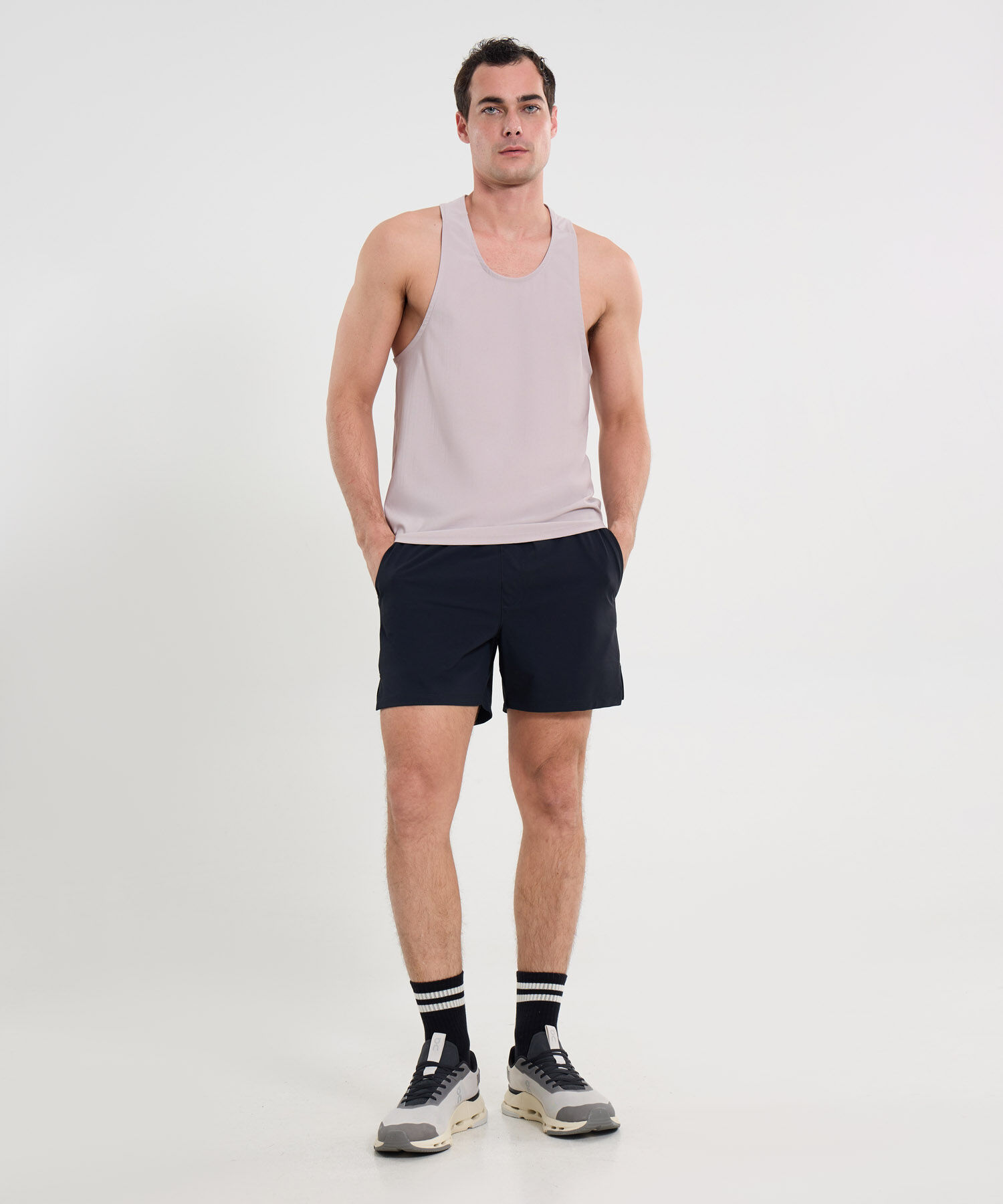 Camiseta Para Hombre Gris