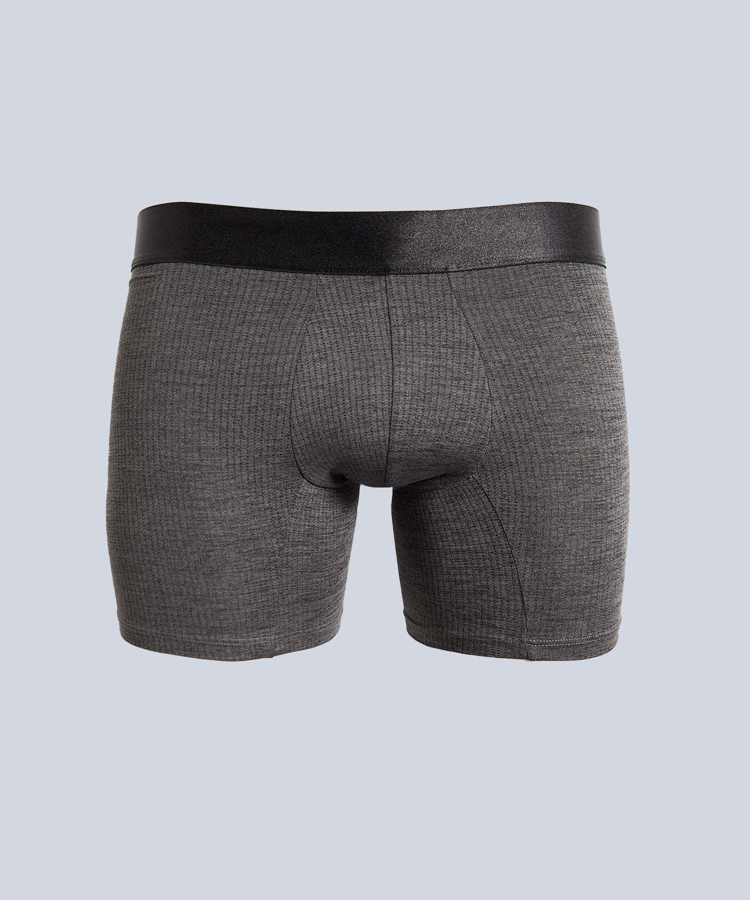 Boxer Para Hombre Gris
