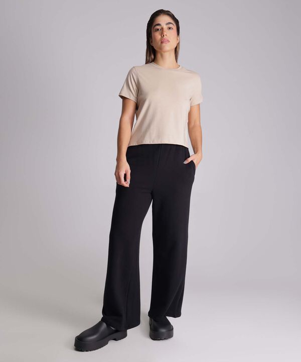 Camiseta Para Mujer Beige image number null