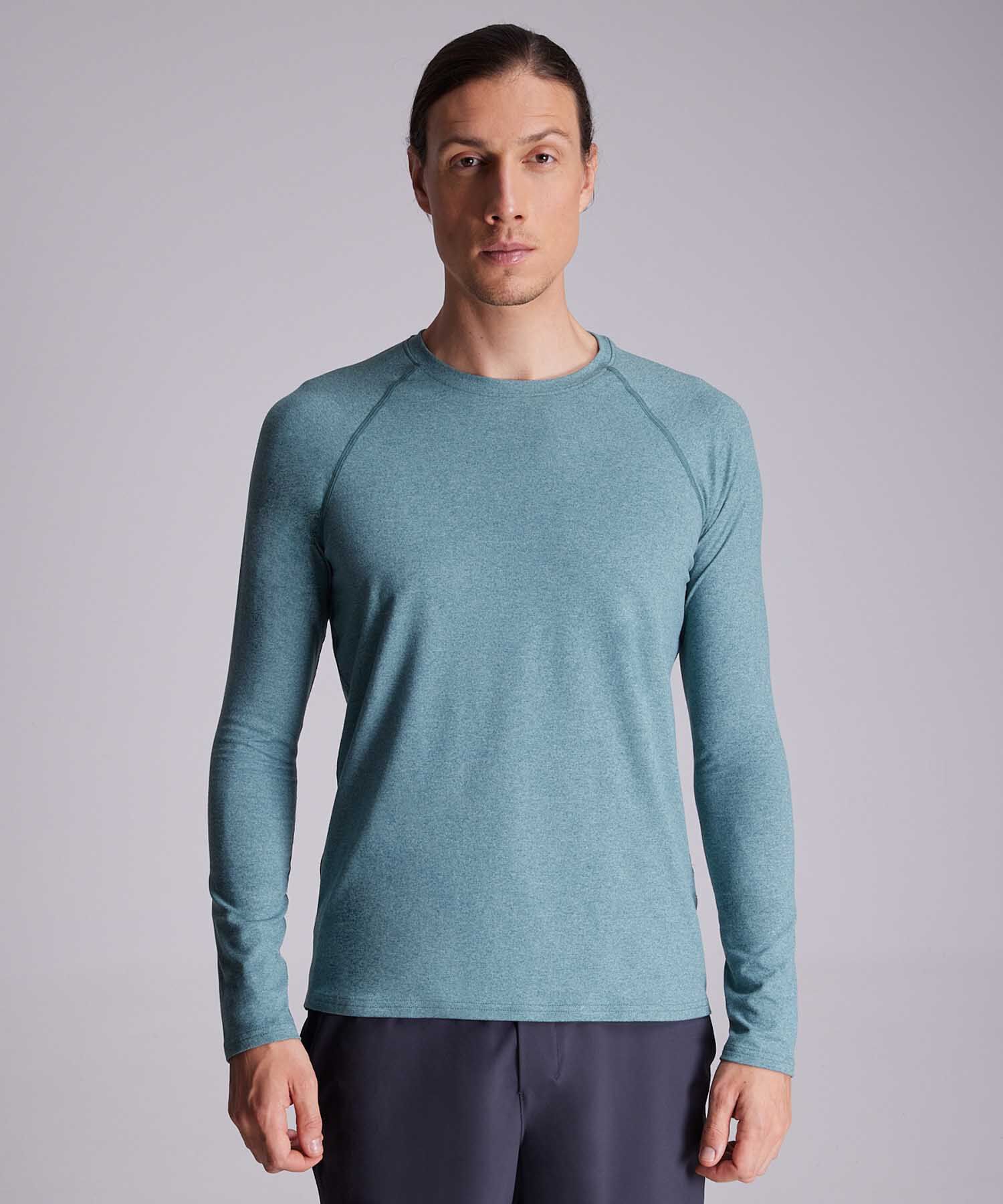 Camiseta Para Hombre VerdePastel