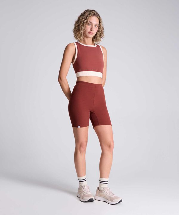 Top Para Mujer Terracota image number null