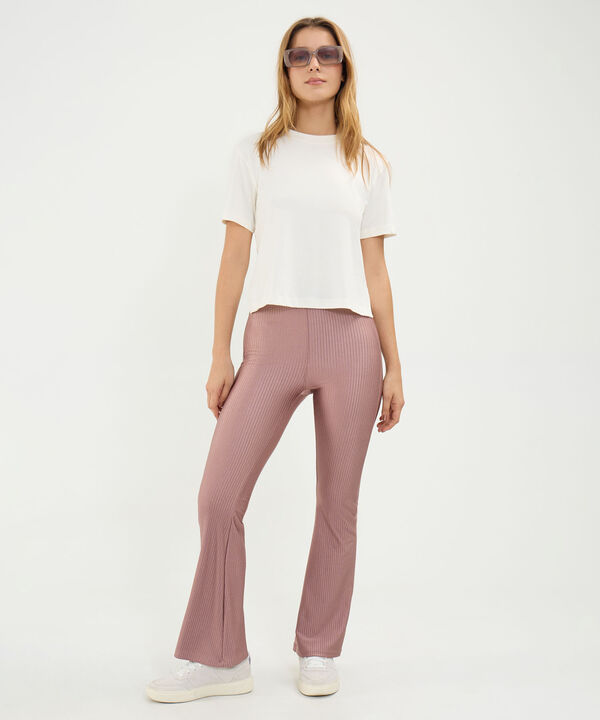 Pantalon Para Mujer Rosado image number null