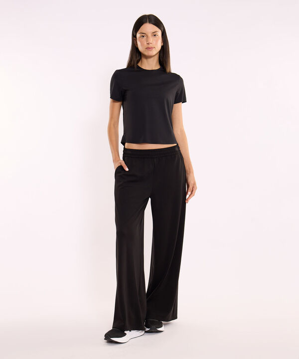 Pantalon Para Mujer Negro image number null