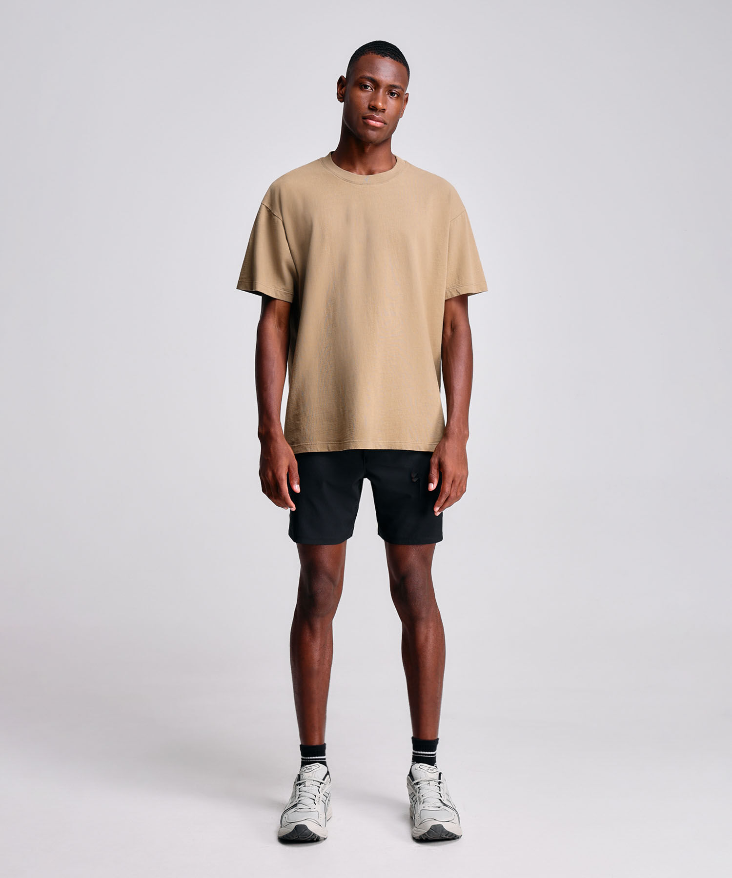 Camiseta Para Hombre CafeClaro