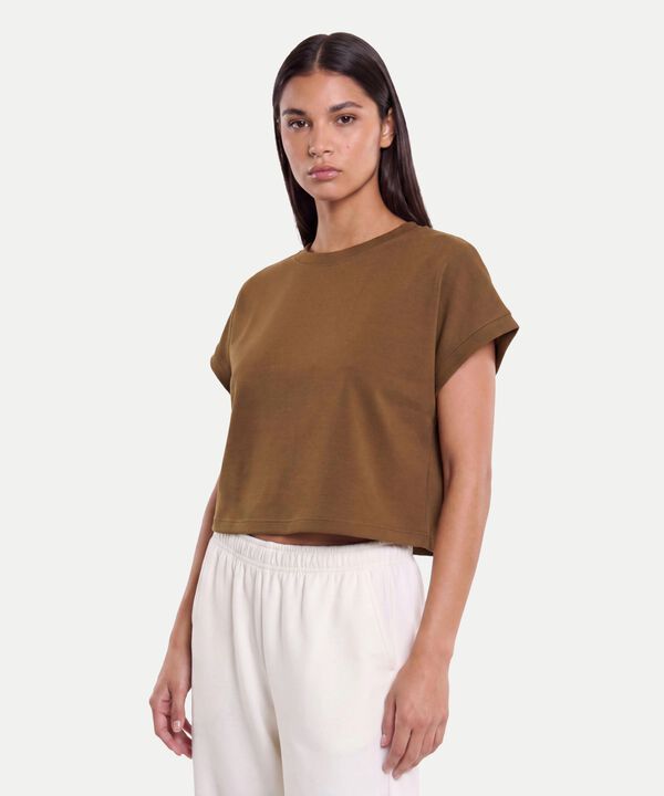 Camiseta Para Mujer VerdeOscuro image number null