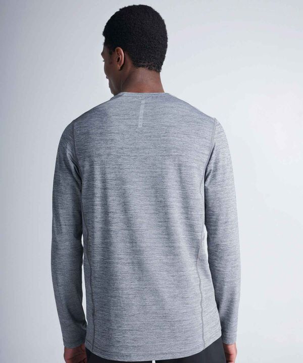 Camiseta Para Hombre Gris image number null