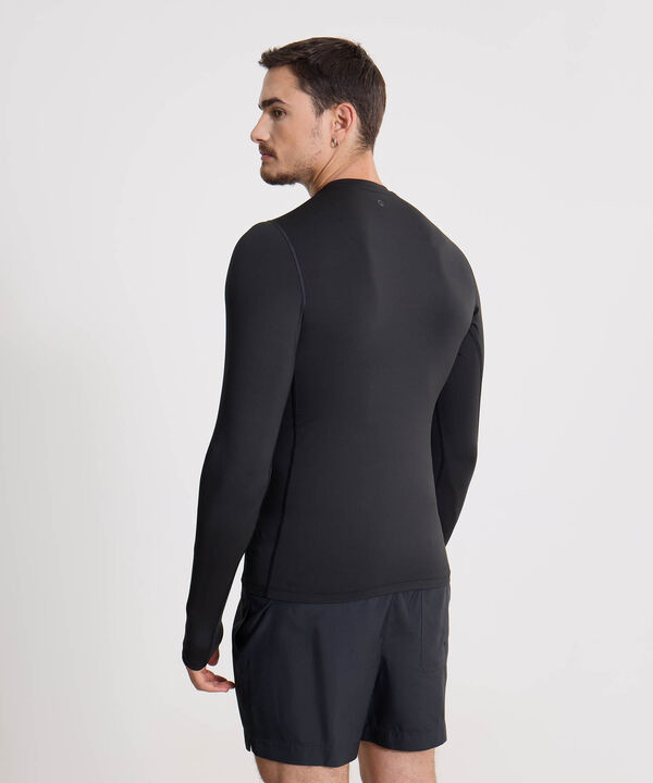 Camiseta Para Hombre Negro image number null
