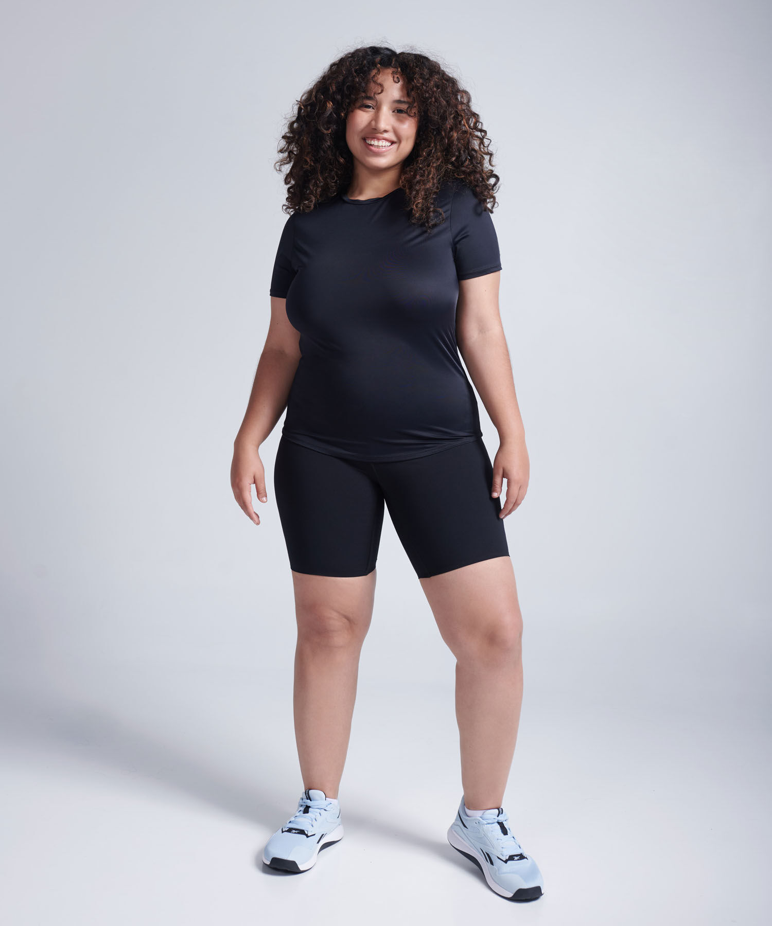 Camiseta Para Mujer Negro