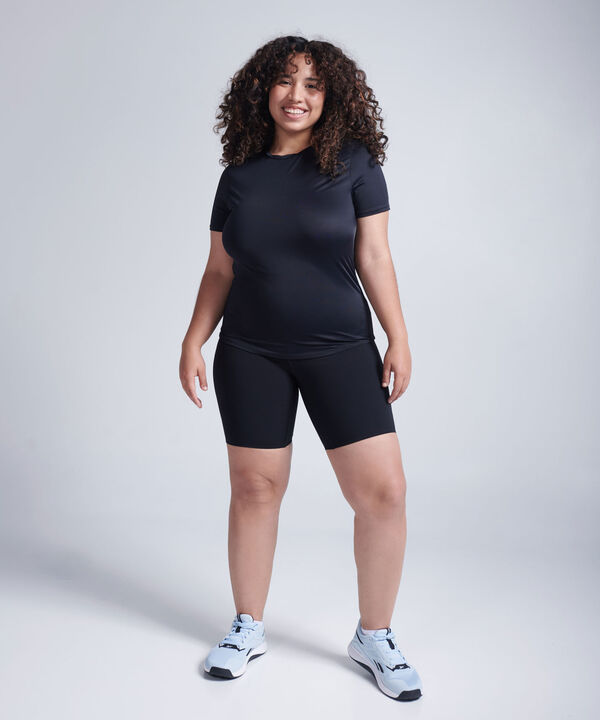 Camiseta Para Mujer Negro