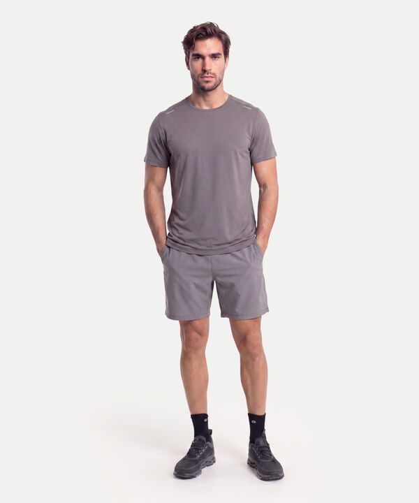 Bermuda Para Hombre GrisOscuro image number null