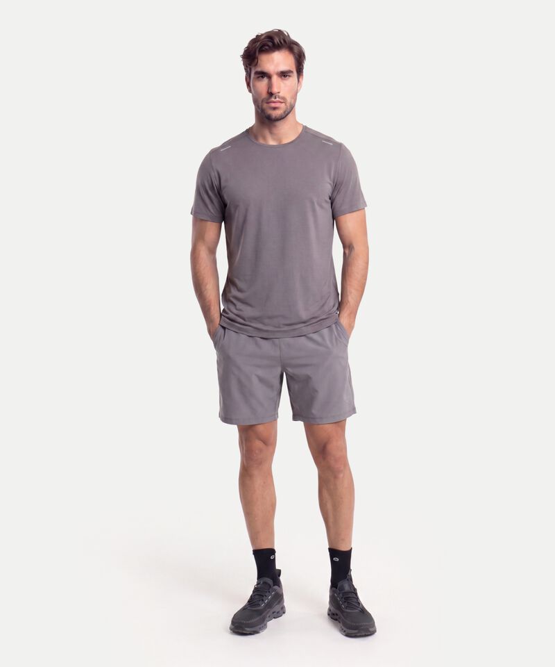 Bermuda Para Hombre GrisOscuro