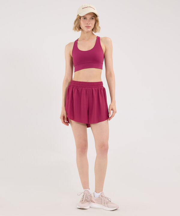 Short Para Mujer Fucsia image number null