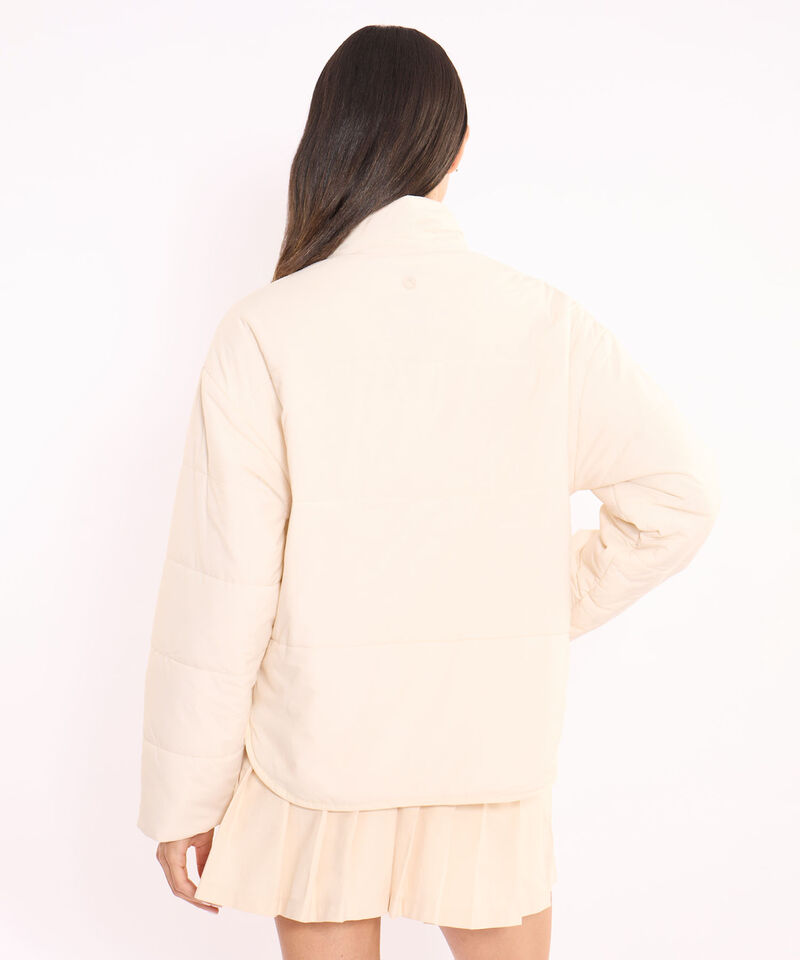 Chaqueta Para Mujer Crema