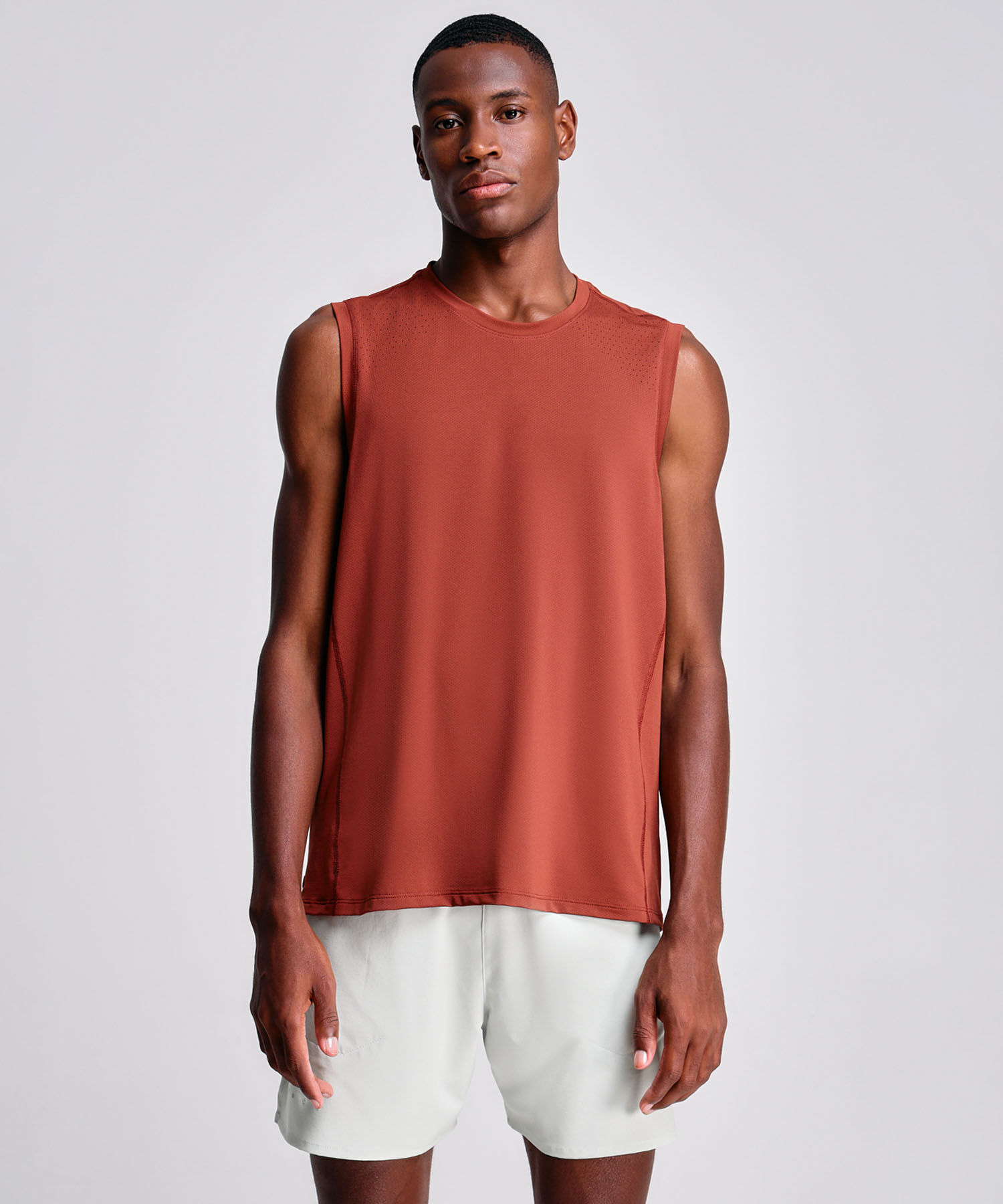 Camiseta Para Hombre Terracota